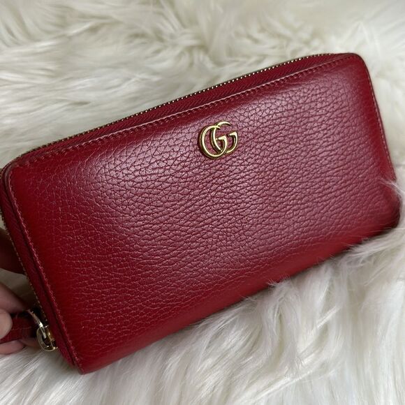 💯Authentic Gucci GG Long Zipped Around Wallet 🍀 - Picture 15 of 15